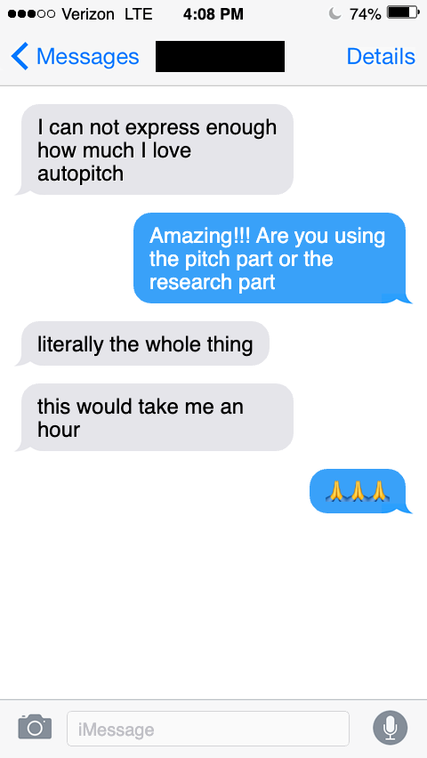 AutoPitch screenshot 2